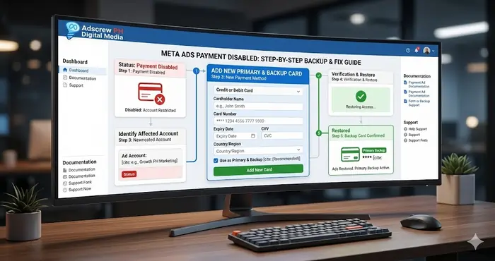 Meta Ad Payment Method Disabled Fix