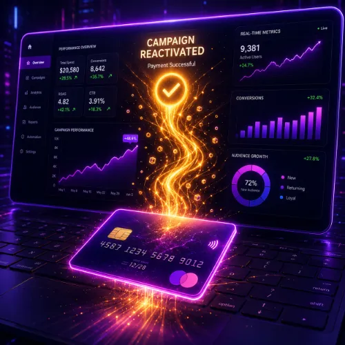 Facebook ads account disabled due to payment failure learning phase reset 2026